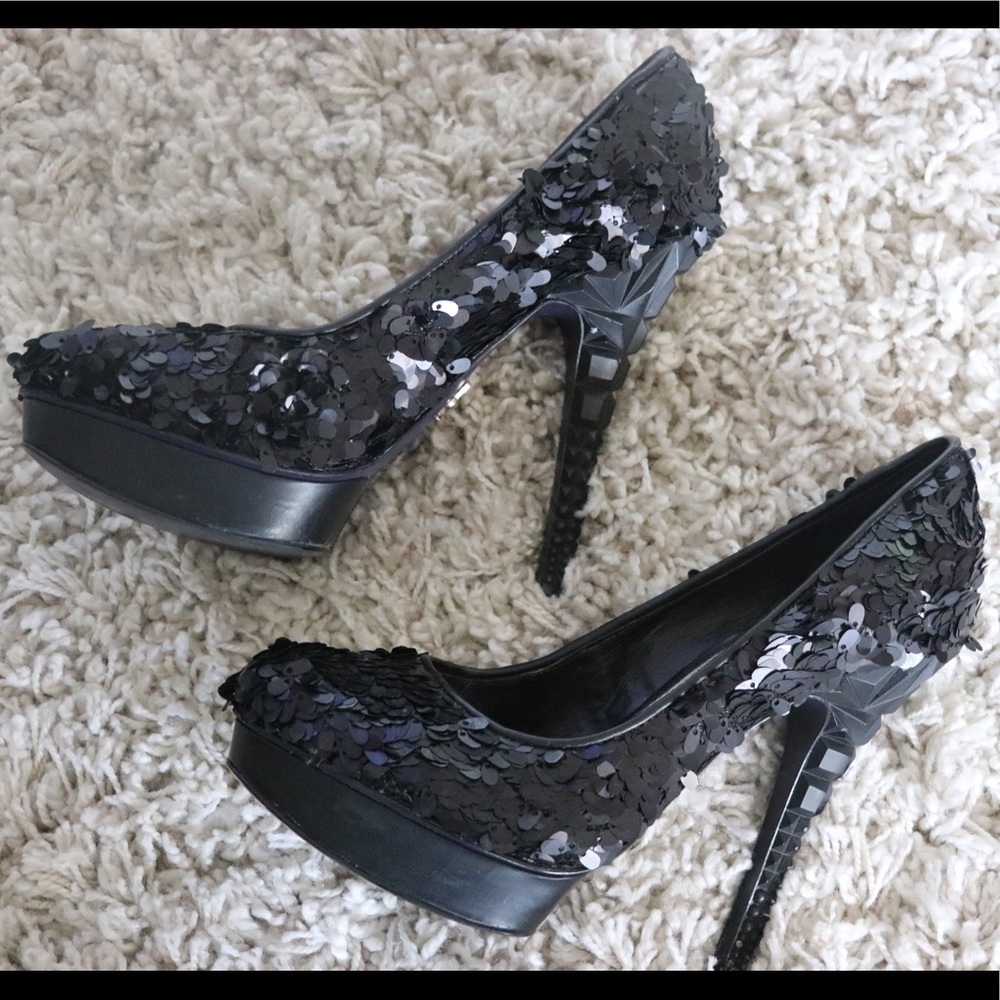 RACHEL Rachel Roy Black Heels
